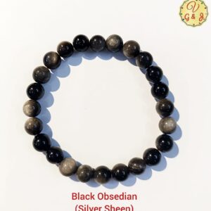 black obsidian bracelet