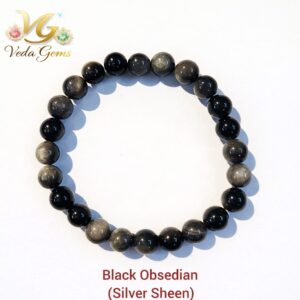 black obsidian bracelet