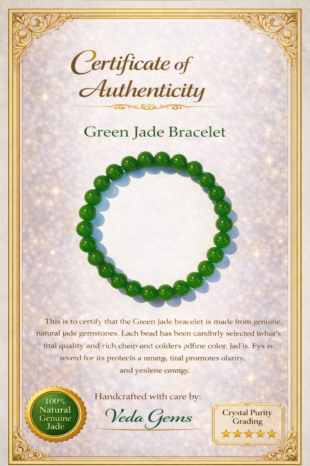 Green Jade Bracelet - Image 4