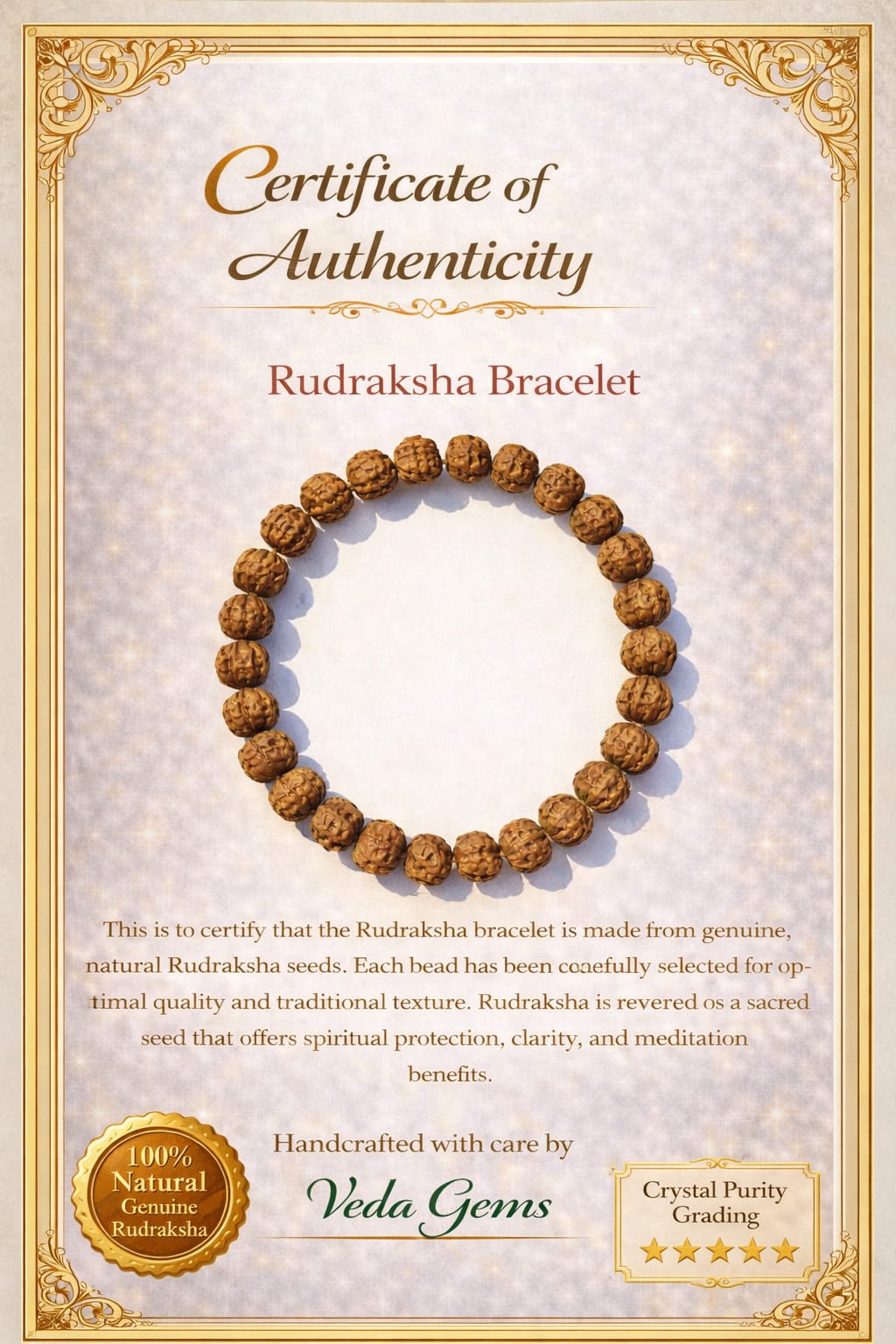 Rudraksha Bracelet - Image 4