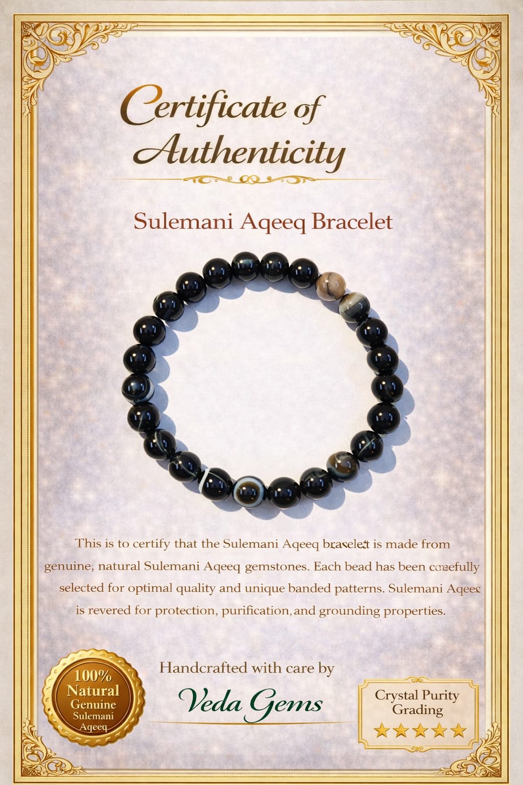 Sulemani Aqeeq Bracelet - Image 4